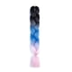 thumbnail image 1 of Xiao Hua Extensiones de cabello trenzado de ganchillo, 3 piezas, 23.6 pulgadas de largo, resistentes al calor, trenzadas de ganchillo, preestiradas, sin nudos, para peinado DIY, B177, 1 of 3