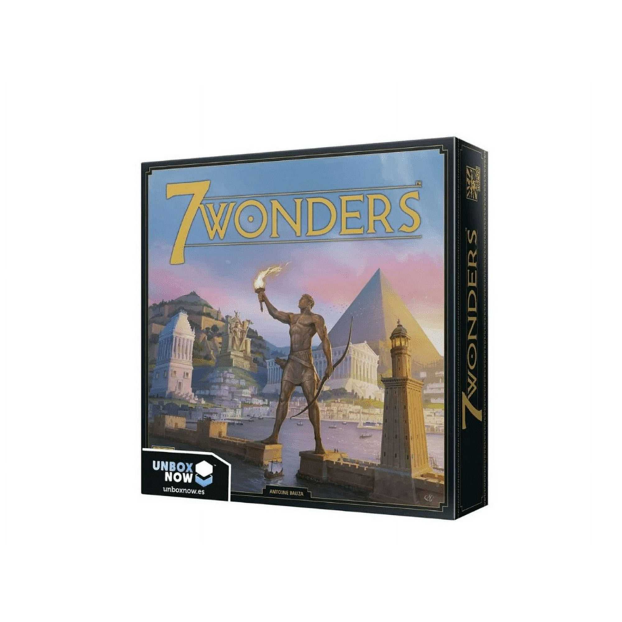 Asmodee - Juego De Mesa 7 Wonders - Nueva Edición.