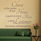 thumbnail image 2 of Decomural Christ Is The Centre Bible Verse WS-42966, 2 of 2