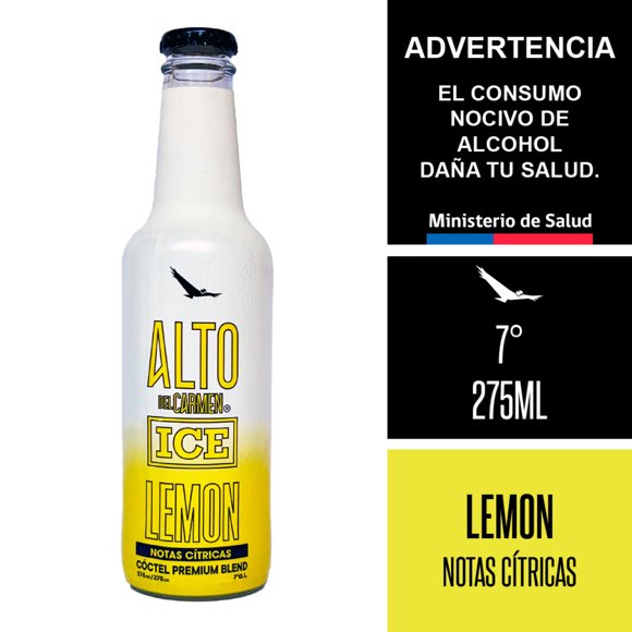 Cóctel Ice Fresh 7° Botella, 275 ml