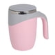 thumbnail image 2 of Taza De Café Con Agitación Automática, Taza De Café Con Agitación Automática Para Oficina, Viajes Al Aire Libre, Color Rosa Con Cable, 2 of 3