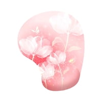 Bothyi - Alfombrilla De Ratón Con Muñequera Antideslizante Suave Cómoda Para Oficina En Casa Rosa