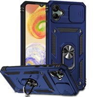 Estuche Gangxun Para Samsung Galaxy A04, Soporte Giratorio 360°, Estilo Mecánico Y Magnético