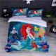 thumbnail image 1 of Mermaid Cartoon Bedding Duvet Cover Set . Gift Idea for Lovers.3-Piece Bedding Set (1 Duvet Cover + 2 Pillow Shams), 1 of 5
