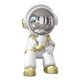 thumbnail image 4 of Figura De Astronauta, Adorno De Escritorio Creativo De Resina Para Entrada De Estante De Oficina, Color Blanco, 4 of 5