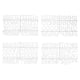 thumbnail image 2 of Kit de recambio de letras Veskaoty 2,5 cm 188 piezas blanco, 2 of 5