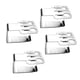 thumbnail image 1 of Abrazaderas De Tela De Cubierta De Mesa De Acero Inoxidable Flexible 4pcs Para Rectángulo Al Aire Libre, 1 of 5