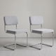thumbnail image 1 of Pack 2 Sillas Comedor Cocina Moderna Metal Acolchada Breuer Gris Venhoouse, 1 of 10