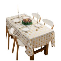 Rouss - Mantel Decorativo Antimanchas Diseño Navideño 140X220 Cm 07