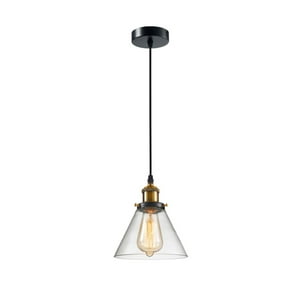 Electricastore - Lámpara Colgante Vidrio 18Cm