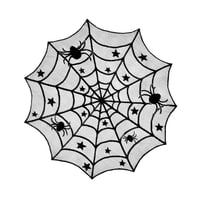 Magideal - Mantel De Halloween, Mantel De Encaje, Tela De Araña, Suministros Para Fiestas, Mantel De Tela De Araña Para Comedor, Mesa De Buffet