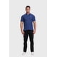thumbnail image 4 of Polera Hombre Piqué Básica Azul - V, 4 of 5