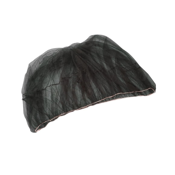 Cuna Canopy Net Ver a Través de Malla Elástica Transpirable Bassinets Cochecito Plegable Cochecito Resistente Cuna de Bebé Carpa Mosquitera para Viaje 70x160x70cm Negro