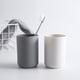 thumbnail image 3 of 3 piezas de taza para enjuague bucal, taza para cepillo de dientes, taza simple y lisa para lavar los dientes., 3 of 5