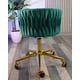 thumbnail image 3 of Silla Escritorio Giratoria Queen Base Dorada - Verde, 3 of 3