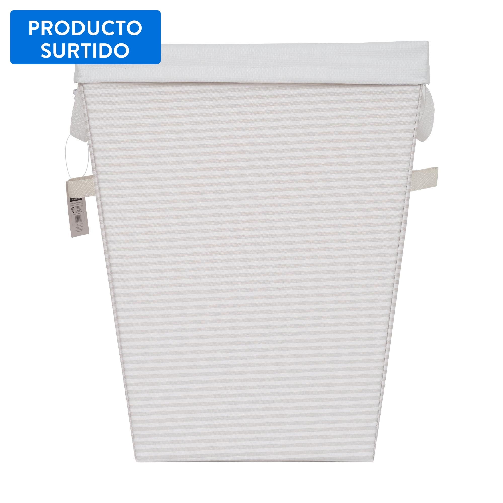 Canasto Ropa Tela, Producto Surtido 1 Un Mainstays