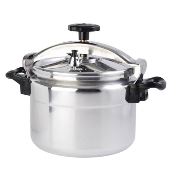 Olla a Presión Aluminio 10L Comprezzo Plateado 1 Piezas