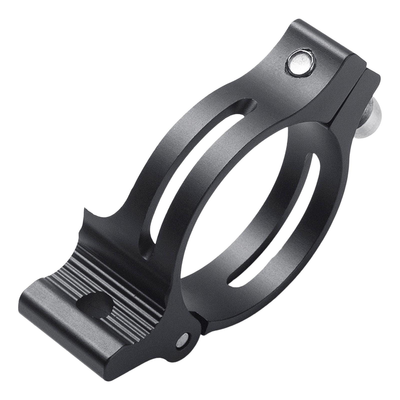 Magideal - Abrazadera Convertidora De Adaptador De Soldadura De Desviador Delantero, Abrazaderas Para Bolsa De Sillín De Bicicleta De Aleación De Aluminio Durade 349 Mm