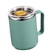 thumbnail image 2 of Taza De Café Portátil De Fácil Limpieza Taza De Café Sellada Para Acampar Deportes De Playa Verde, 2 of 3