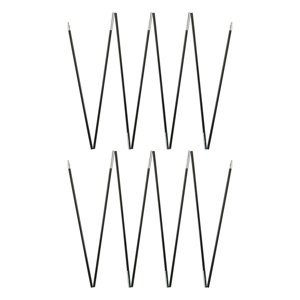 Ioensy - Tienda Premontada Negra Postes Del Reemplazo De Postes De Tienda De Fibra De Vidrio Para Acampar Los 3,4M 2 Personas