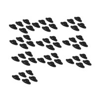 Ioensy - 50 Aisladores De Cerca Eléctrica, Aisladores Hemisféricos De Bricolaje Para Jardín Y Granja