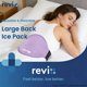 thumbnail image 2 of Compresa de hielo REVIX para zona lumbar – Pack de 2, 34 × 28 cm, envoltura de gel, 2 of 8