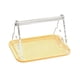 thumbnail image 2 of Percha De Mesa Portátil Para Pájaros Con Bandeja Para Guacamayos, Pinzones Y Periquitos, Color Amarillo, 2 of 5