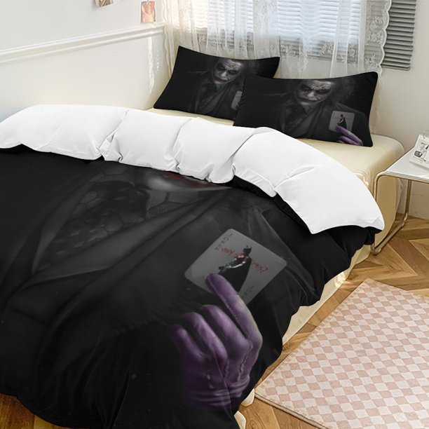 Jokers 3-Piece Bedding Set Soft Warm And Comfortable Bed Set