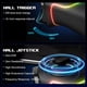 thumbnail image 5 of Controlador de Juegos Móvil Inalámbrico para iPad y Tableta de Hasta 13 Pulgadas con Joystick de Efecto Hall y Gatillo, Iluminación RGB, Función Turbo y Tecla Trasera Programable, 5 of 8