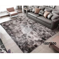 Mundo Shopping - Alfombras Peludas 180X200 Cm Color Gris Jaspeado