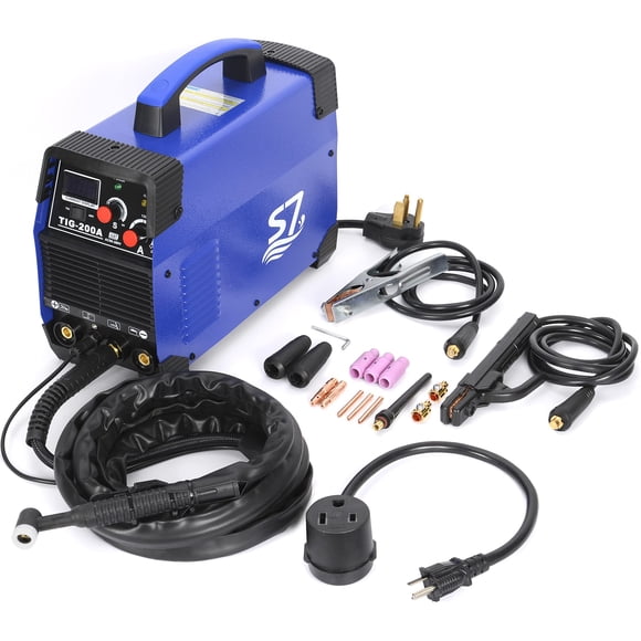 Soldadora TIG S7 200A Arco/DC/Pulse TIG 110 V/220 V 3 en 1
