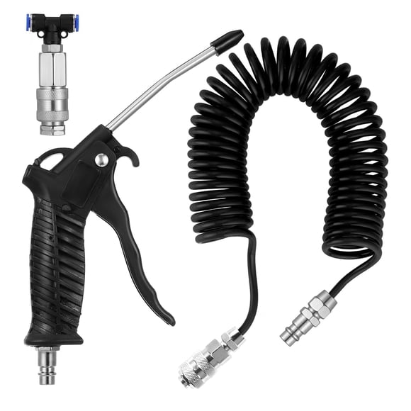 Pistola de Aire Fippy con Manguera de 5 m - Kit de Limpieza de Alta Resistencia