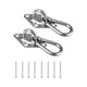 thumbnail image 2 of Pad Eye Plate Swing Hook Para Accesorios De Barco Cuerda De Cubierta Fitting Uso Doméstico StyleA, 2 of 5