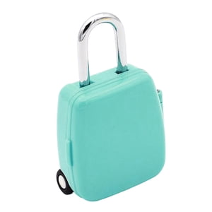 Magideal - De 3 Códigos Digitales Sin Llave, De Equipaje Con Contraseña, De Combinación Reiniciable, Para Deportivo, Maleta, Verde