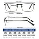 thumbnail image 2 of Gafas De Lectura Blue Light Blocking +2 75, 2 of 3