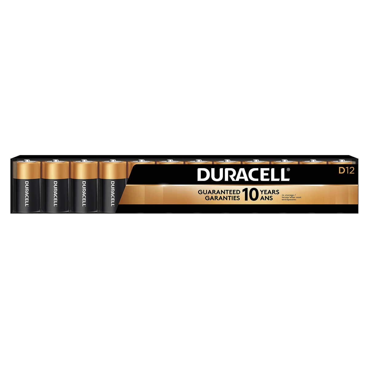 Pilas Duracell D Paquete De 12 De Larga Duración