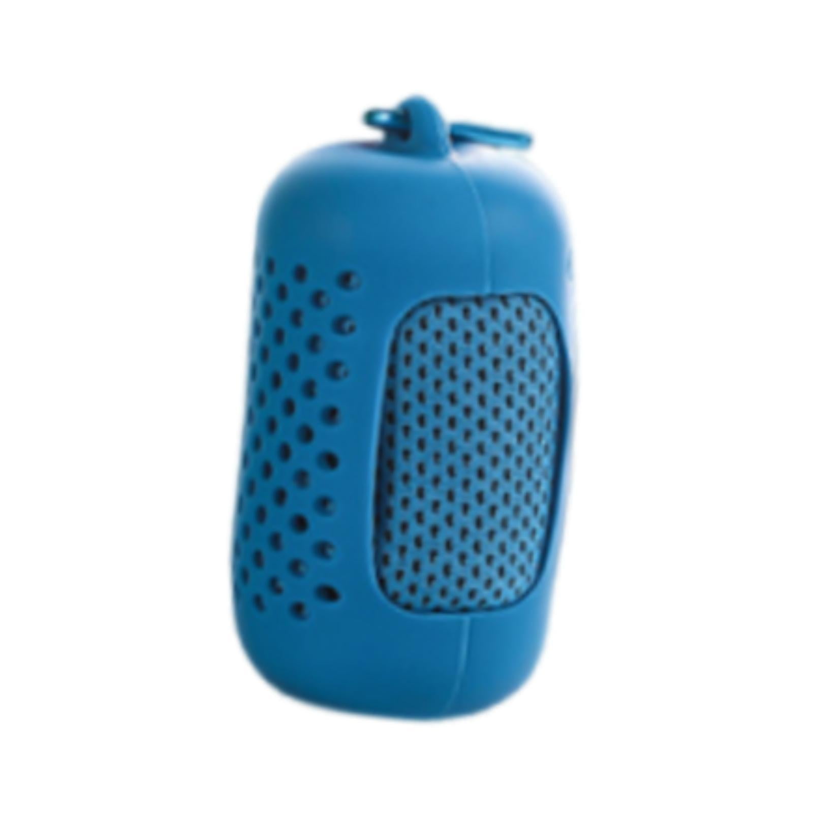 Ioensy - Toalla Refrescante, Toalla Portátil Para Gimnasio Con Estuche Para Correr, Fitness, Playa, Color Azul