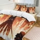 thumbnail image 1 of Attack On Titan Quilt Set Thicken Soft 3 Pieces Bedding Set All Season Duvet Cove with 2 Pillowcases for Adult Women Girls Teens Home Room Decor, 1 of 5