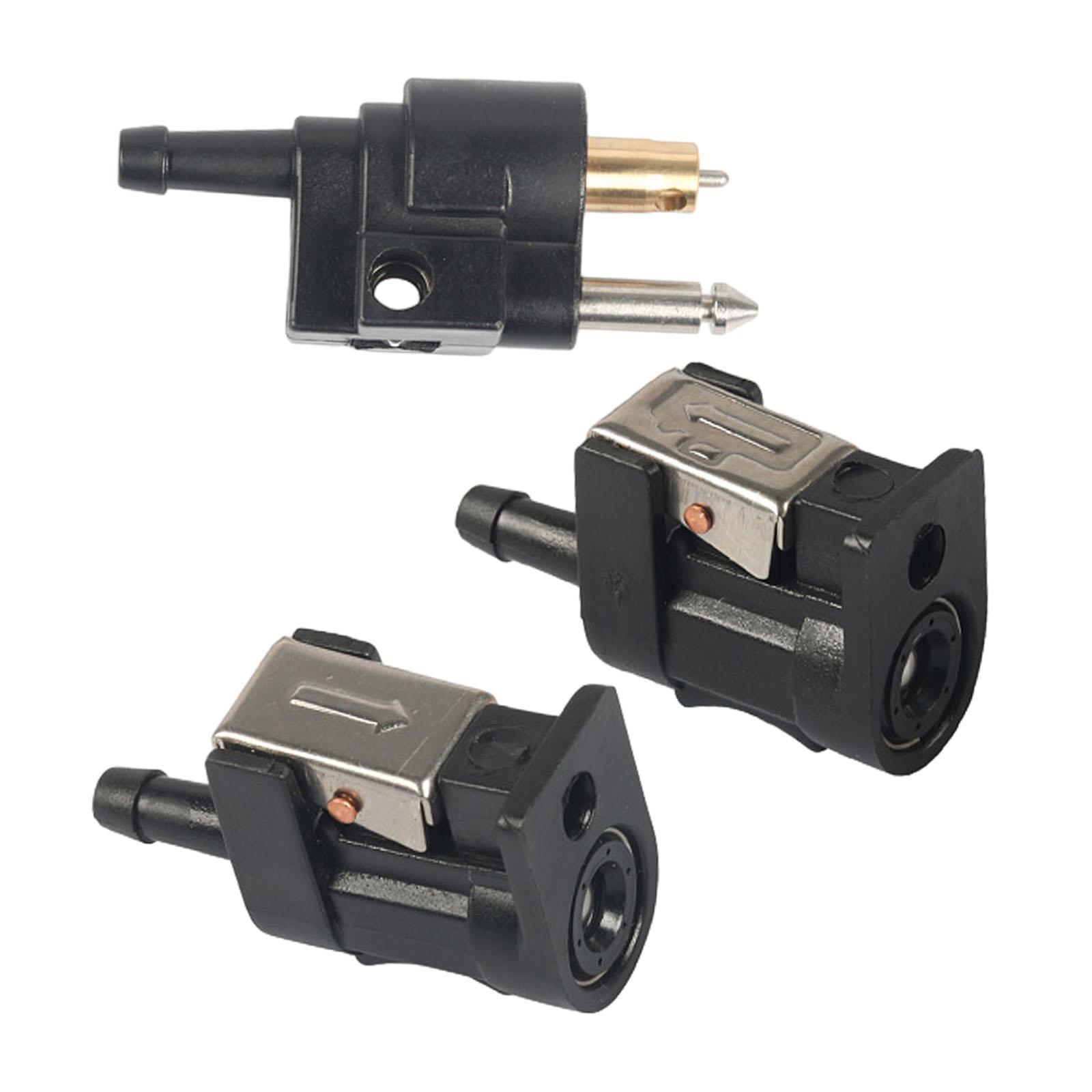 Magideal - Conector De Línea De Combustible 3X 6Y12430605 Accesorios Portátiles Conector De Línea De Combustible Para Barco