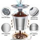 thumbnail image 2 of Vasos K reutilizables para Keurig 2.0 1.0 de acero inoxidable (paquete de 4), 2 of 8