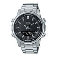 Reloj Casio Amw-880D-1Avdf Acero Hombre Plateado Plateado