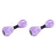 thumbnail image 4 of 2 mancuernas acuáticas para piscina, barra de natación portátil para entrenamiento de natación, pesas de espuma para piscina, spa, gimnasio y fitness. Violeta y blanco, 4 of 5