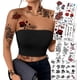 thumbnail image 1 of Tatuajes Temporales GIICIIL 32 Unidades Rosas Resistentes Agua, 1 of 3
