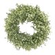 thumbnail image 2 of Guirnalda De Corona De Lavanda De 18.0 In Grande Artificial Para Puerta Delantera Decoración De Vacaciones Blanco Verde, 2 of 5
