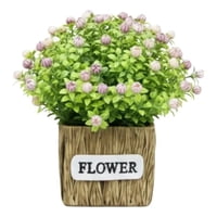 Genérico - Planta Artificial Decorativa Ramillete Flores Silvestres Jhn