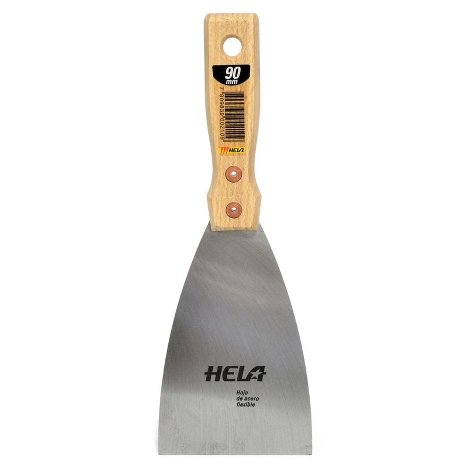 Hela - Espátula Acero Templado 90x135mm