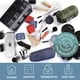 thumbnail image 5 of Cajas utilitarias plegables CleverMade Stone, 45 L, paquete de 3, 5 of 9
