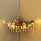 thumbnail image 1 of 1pc Hammock With Tasseled Storage Net, Bohemian Plush Animal Toy Hammock, Tasseled Queen Size Corner Net, Wall Mounted Toy Storage, With Lights Bedroom Decoration, 1 of 2