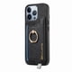 thumbnail image 5 of Funda Magnética para iPhone 14 Pro Max con Billetera y Anillo, Protector Resistente Negro, 5 of 6