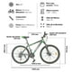 thumbnail image 3 of Bicicleta Mountain Bike Kali 26 Verde, 3 of 7